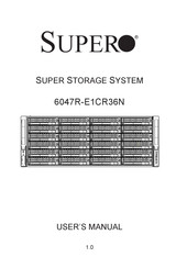 Supero 6047R-E1CR36N User Manual