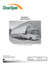 ClearSpan PB02906R4 Manual