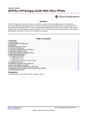 Texas Instruments AFE79 Series User Manual