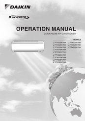 Daikin Inverter FTXS35KVMA Operation Manual