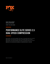 Fox ELITE 2.5 Series Installation Manual