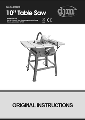 djm direct 01985-V2 Original Instructions Manual
