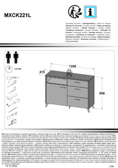 Forte MXCK221L Assembling Instruction