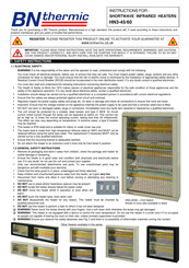 Bn Thermic HN3-45 Instructions