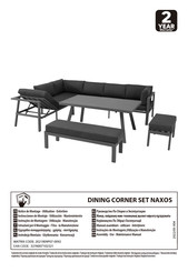 ADEO Services NAXOS 3276007102321 Assembly, Use, Maintenance Manual