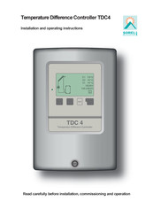 Sorel TDC 4 Installation And Operating Instructions Manual