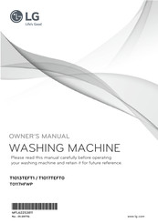 LG T0117HFWP Owner's Manual