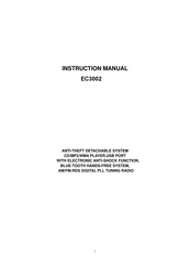 Boss Audio Systems EC3002 Instruction Manual