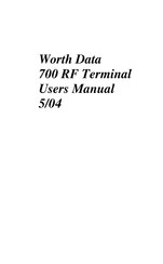 Worth Data 700 User Manual