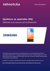 Samsung QE43LS05BAUXXH User Manual