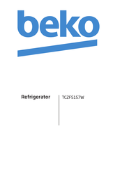 Beko TCZF5157W Manual