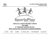 SportsPlay 581-838H Installation Manual