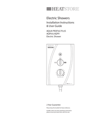 Heatstore AQUA PROFILE PLUS AQP9 Installation Instructions & User Manual