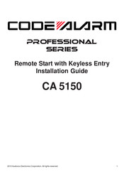 Code Alarm CA 5150 Installation Manual