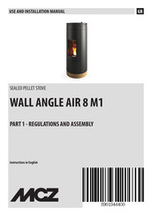 MCZ WALL ANGLE AIR 8 M1 Use And Installation  Manual