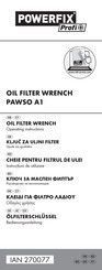 Powerfix Profi PAWSO A1 Operating Instructions Manual