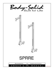 Body Solid SPR1000BACK Assembly Instructions & Owner's Manual