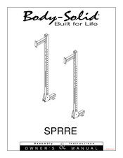 Body Solid SPR1000DB Assembly Instructions & Owner's Manual