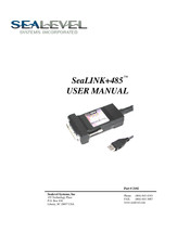 SeaLevel SeaLINK+ 485 User Manual
