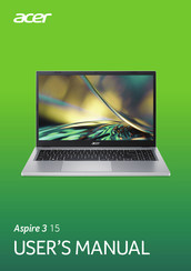 Acer Aspire 3 15 User Manual
