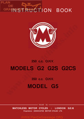 Matchless G2 Instruction Book