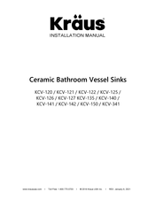 Kraus Elavo C-KCV-150-1201SFS Installation Manual