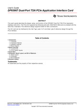 Texas Instruments DP83867E User Manual