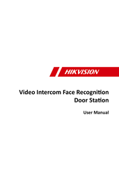 HIKVISION DS-KD9633-E6-WBE6 User Manual