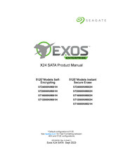 Seagate EXOS ST20000NM001H Product Manual