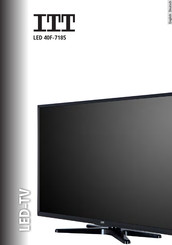 ITT LED 40F-7185 Instruction Manual