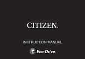 Citizen Eco-Drive CC3015-57X Instruction Manual