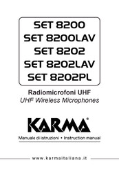 Karma SET 8200LAV Instruction Manual