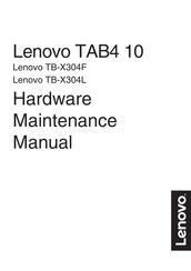 Lenovo TB-X304L Hardware Maintenance Manual