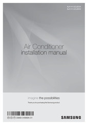 Samsung AJ JCJ2CH Series Installation Manual
