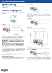 Epson V11H604320 Quick Setup