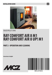 MCZ RAY COMFORT AIR 8 UP! M1 Installation Manual