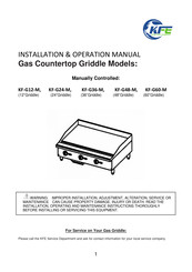 KFE KF-G24-M Installation & Operation Manual
