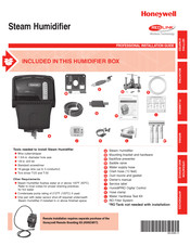 Honeywell HM512W1005 - TrueSTEAM Lon Wireless Humidifier Installation Manual