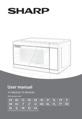 Sharp YC-MG252A User Manual