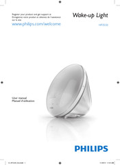 User manual Philips Wake-up Light HF3471 (English - 120 pages)