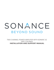 Sonance 93542 Installation And Support Manual