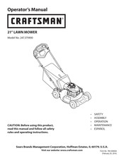 Craftsman 247.375900 Operator's Manual