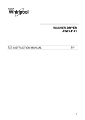 Whirlpool AWF74141 Instruction Manual
