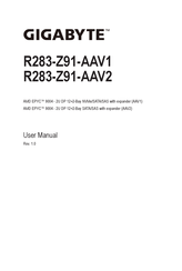 Gigabyte R283-Z91-AAV1 User Manual
