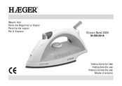 HAEGER Ocean Burst 2000 Instructions For Use Manual