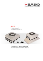 ELMEKO PK 50-HK-AG Installation And Operating Manual