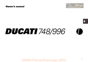 Ducati 748 2000 Owner's Manual