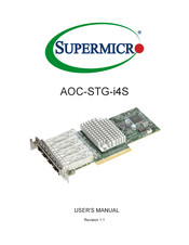 Supermicro AOC-STG-i4S User Manual