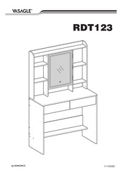 Songmics VASAGLE RDT123 Manual