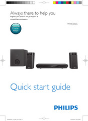 Philips HTB5260G Quick Start Manual
